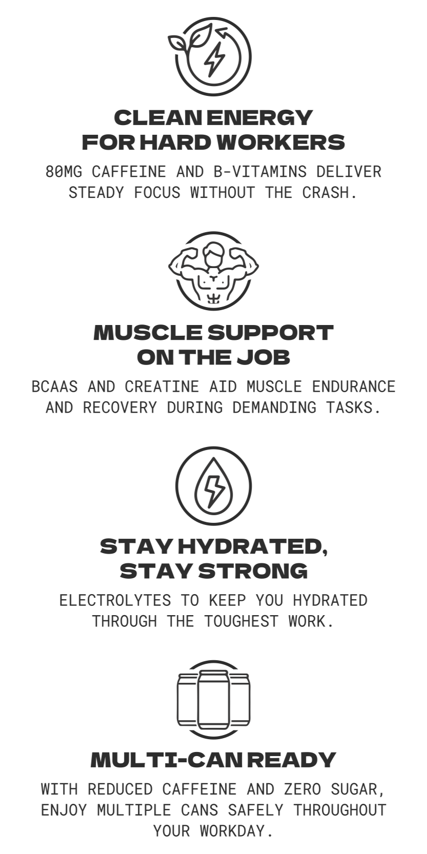 Construkt Energy - Vente Boisson sportive et énergisante - Construkt Energy - Citron Vert Frais - 12Oz1