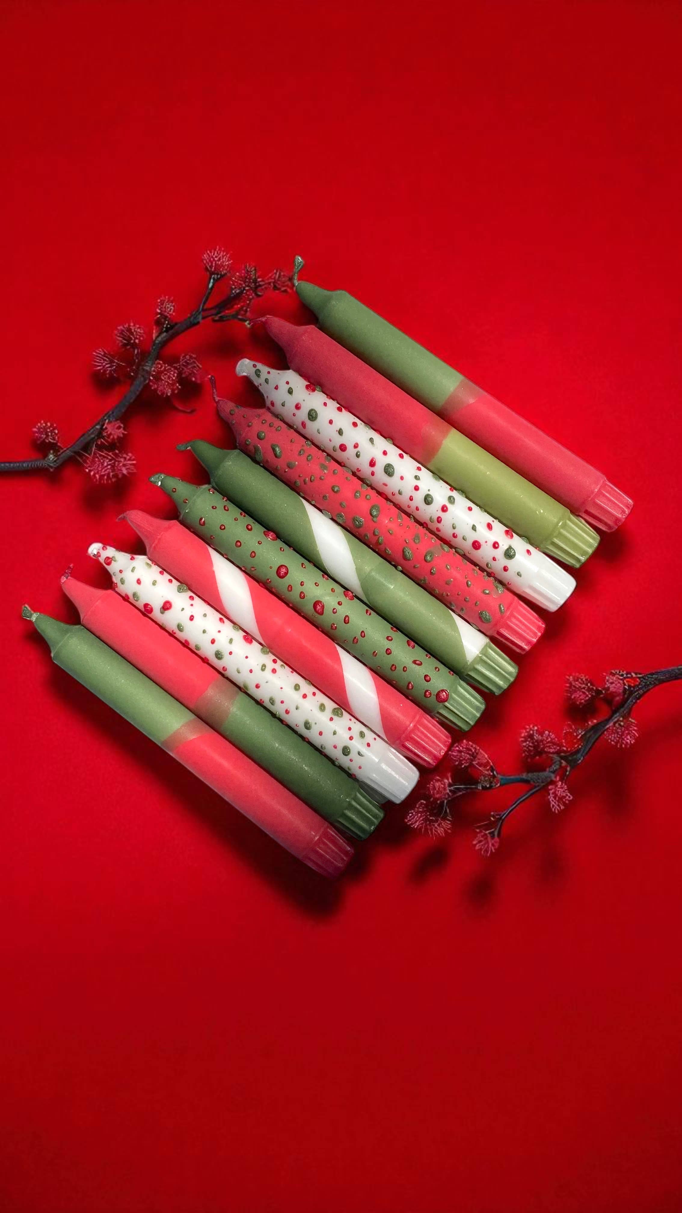 Kupkup HB. - Fi Design Studio Co. - Vendita all'ingrosso Candele a colonna - Bagliore Gioioso | Natale | 2,3x20 cm11