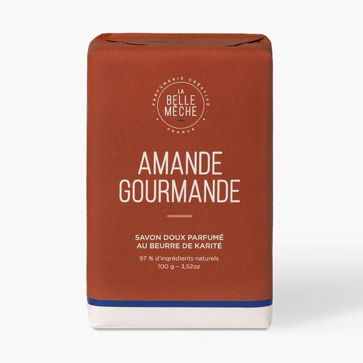 Sapone solido profumato alla mandorla Gourmet per la vendita all'ingrosso da parte di La Belle Mèche