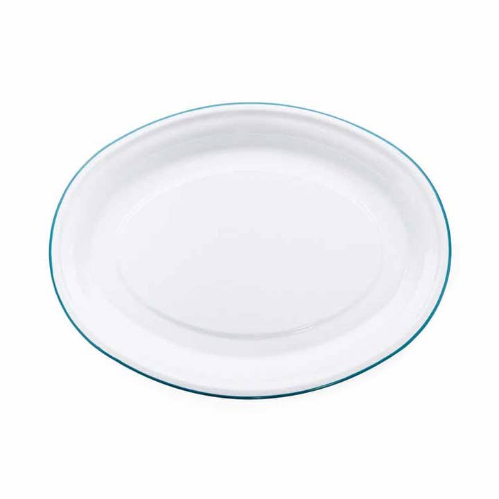 Vintage Enamelware Oval Platter for wholesale by Crow Canyon Home