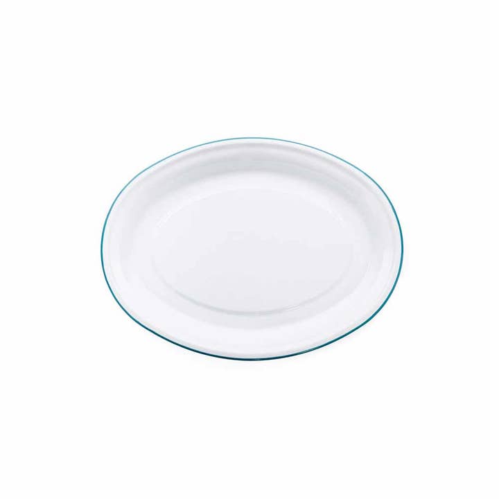 Vintage Enamelware Oval Platter for wholesale by Crow Canyon Home