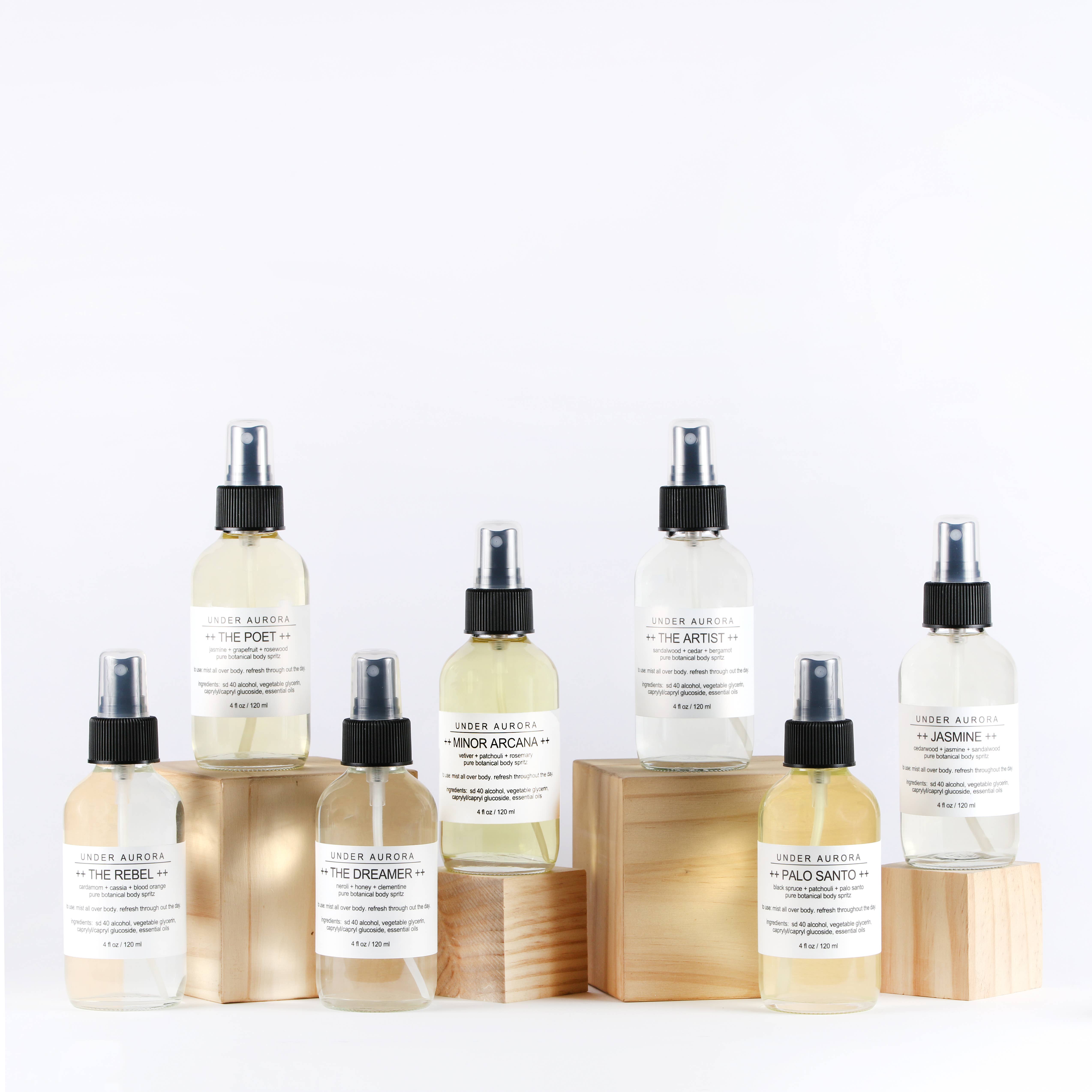 Under Aurora - Wholesale Face & Body Mist/Water - Botanical Body Spritz2