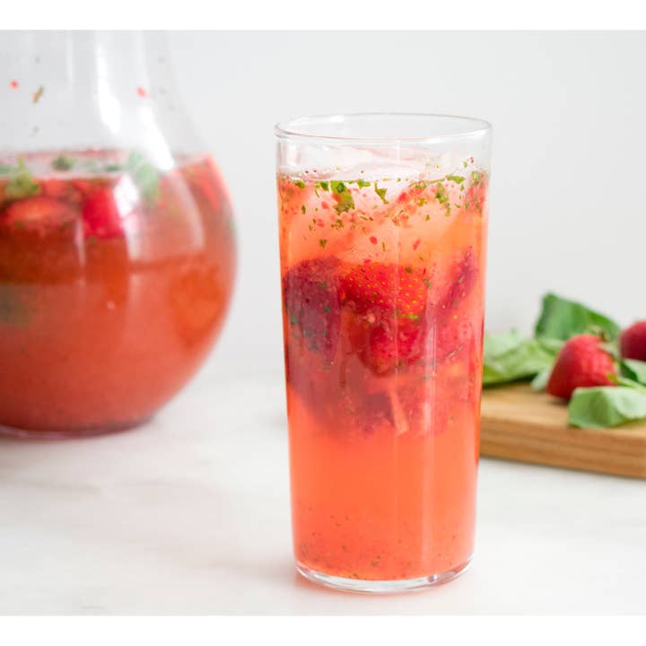 Crafted Cocktails - Wholesale Cocktail Mix/Syrup - Strawberry Shrub - Cocktail Enhancer & Soda Flavoring7