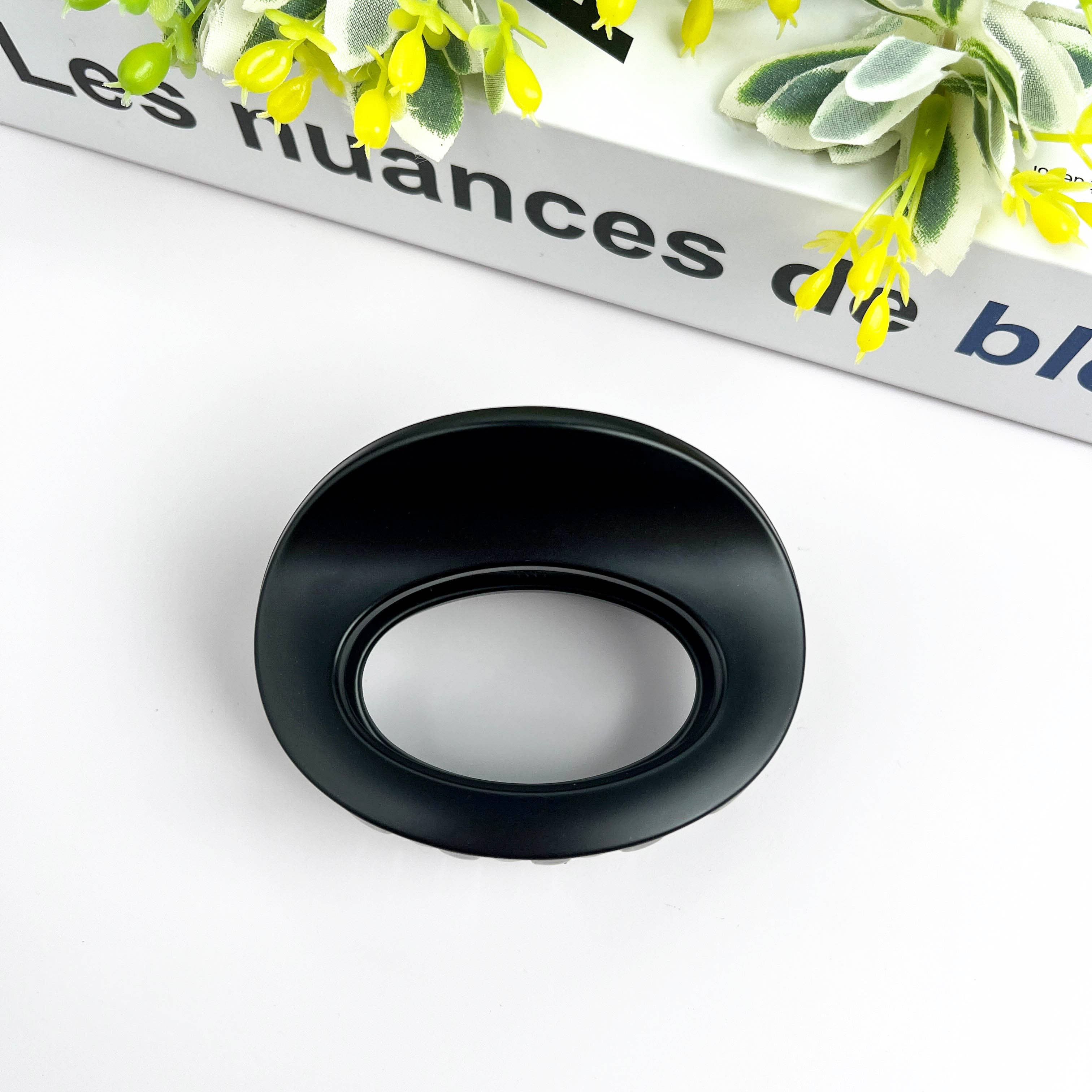 TheDivaSoap - Wholesale Hair Clip - Women's - Thickened Oval Hair Clip,Classic Hair Claw Clips2