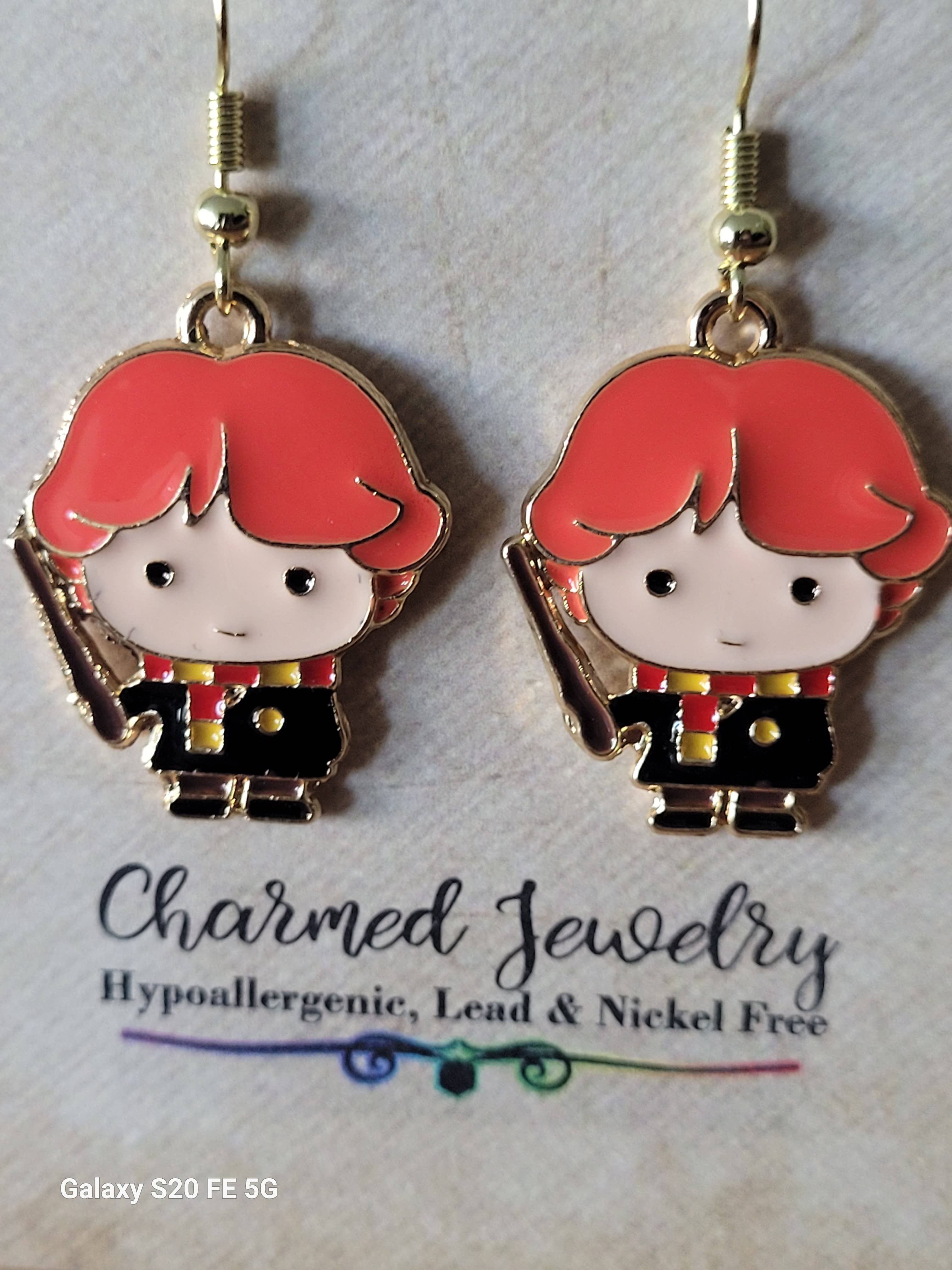 Con-Quest Crafts - Wholesale Jewelry Set - Harry Potter inspired Earrings, Necklaces & Zipper Pulls14