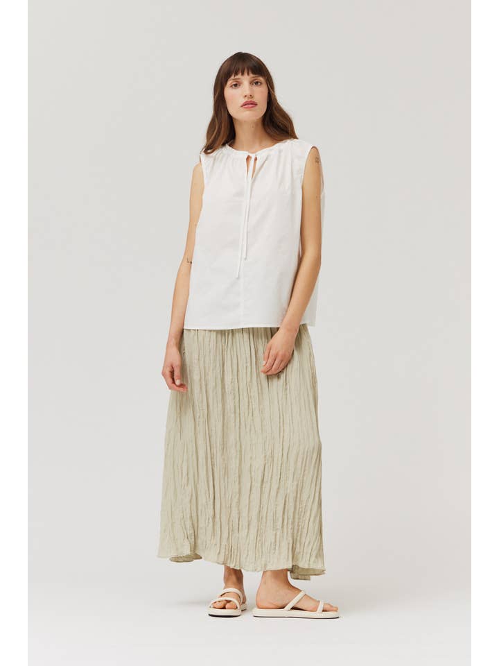Grade & Gather - Wholesale Blouse - Women's - 41922 -Â SLEEVELESS COTTON TOP