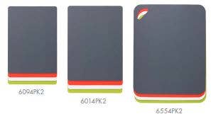 Dexas - Wholesale Cutting Board - Med & Large-4 Pack - Heavy Duty Grippmat Set- Gray Set1