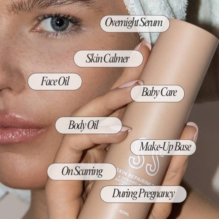 Summer Skin Australia - Wholesale Bath/Body Oil - Skin Repairing Oil |
with Vegan Squalane and Sea Buckthorn