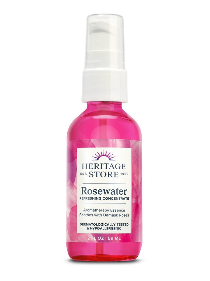 Rosewater Concentrate 2 oz for wholesale by Heritage Store