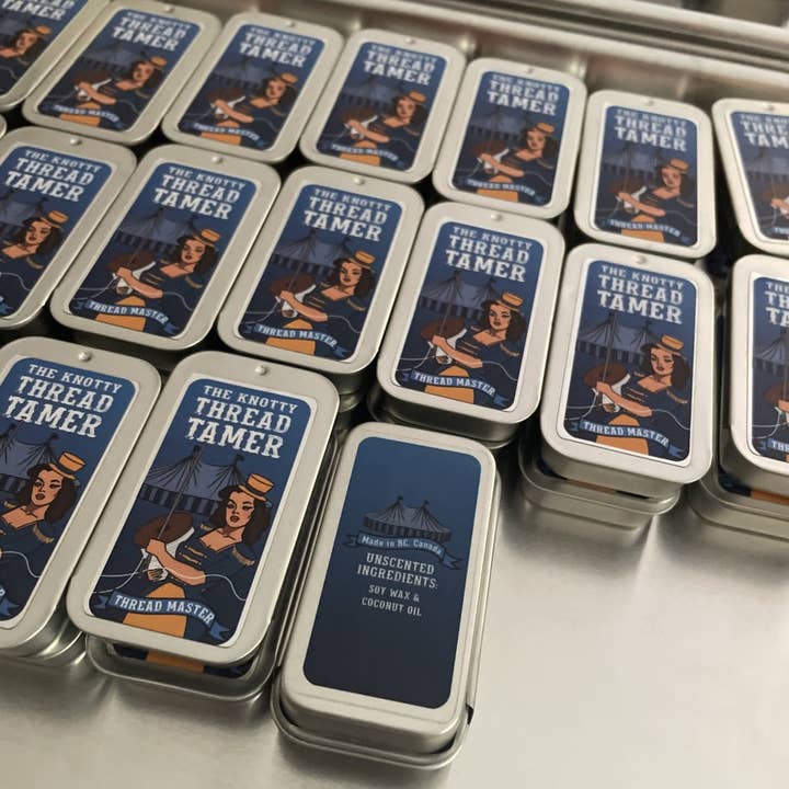 The Knotty Thread Tamer - Wholesale Craft Tool - The Knotty Thread Tamer- Unscented. Thread conditioner/gloss