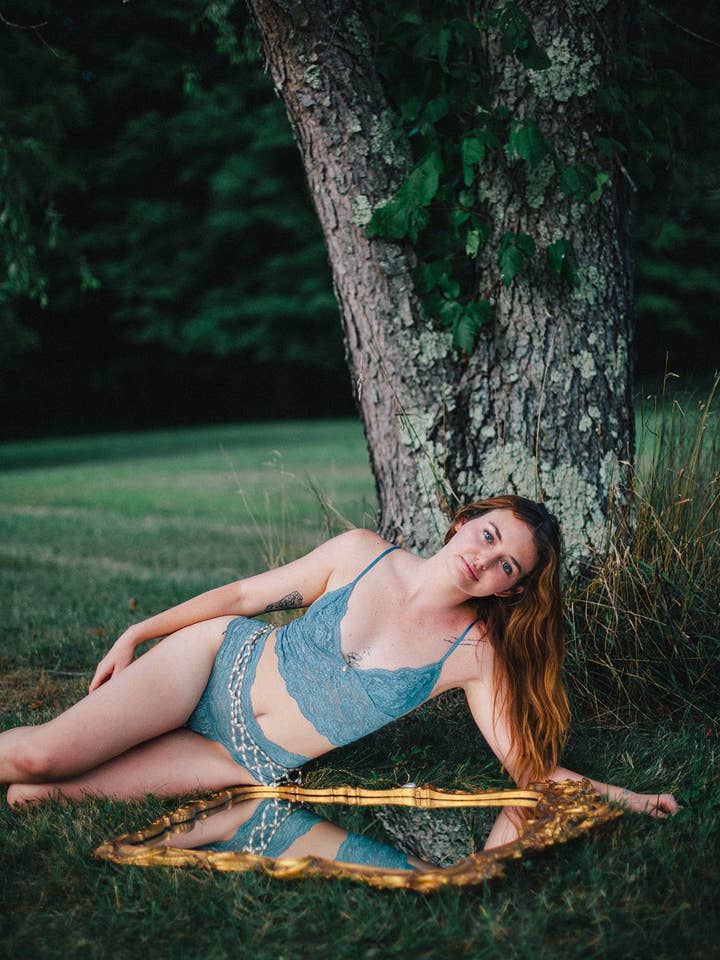 Clare Bare - Wholesale Underwear - Women's - Echo High Rise Lace Thong (multiple colors)9