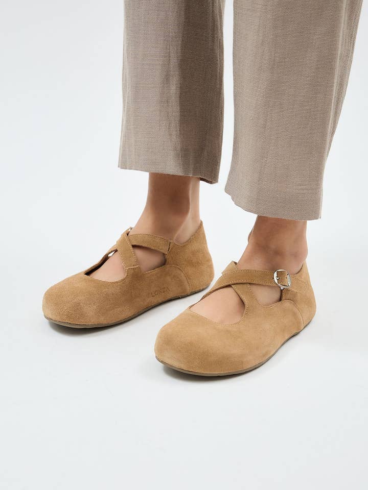 LONZA SHOES - Wholesale Sandals - Women's - Laurel Camel11