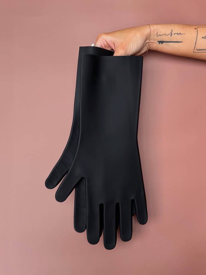 BEHOLDER SORT HANDSKER for engroshandel hos keeps