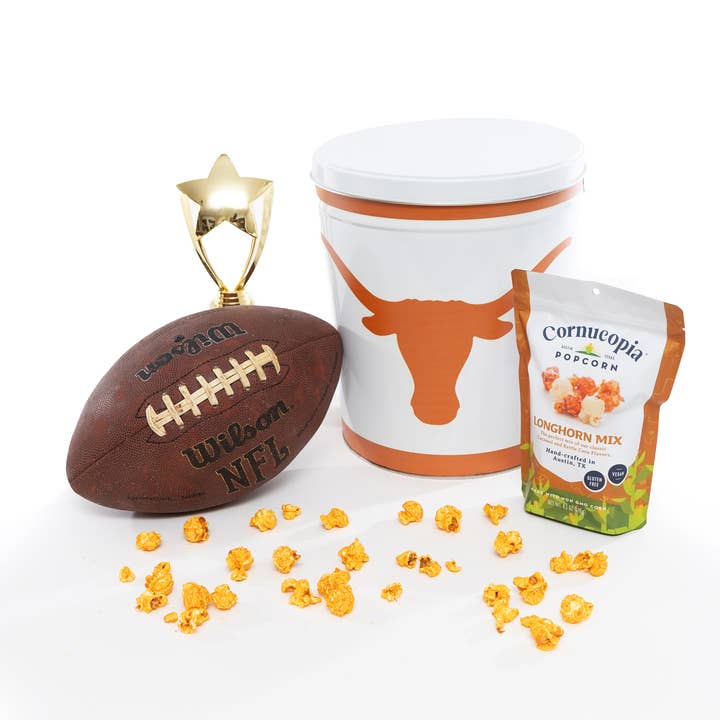 Cornucopia Popcorn - Wholesale Popcorn - Longhorn Mix Popcorn (V & GF) Signature Bag2