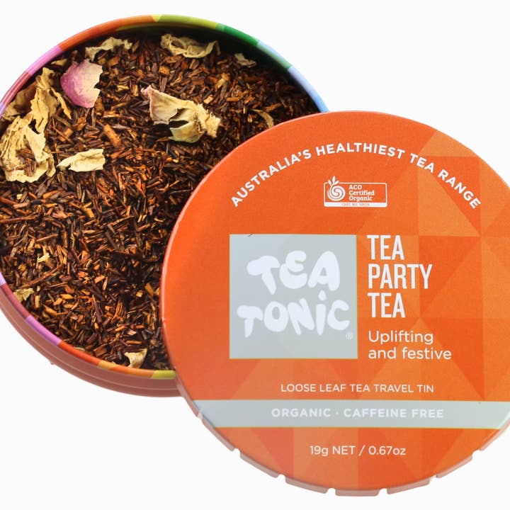 Tea Party Tea Loose Leaf Travel Tin for wholesale by Tea Tonic