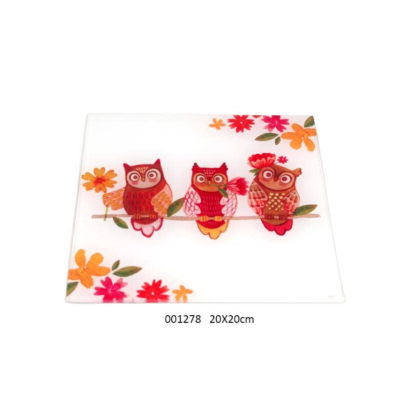 Faye - Wholesale Decorative Tray - Table Mat 'Hedwige' 20 x 20 cm0