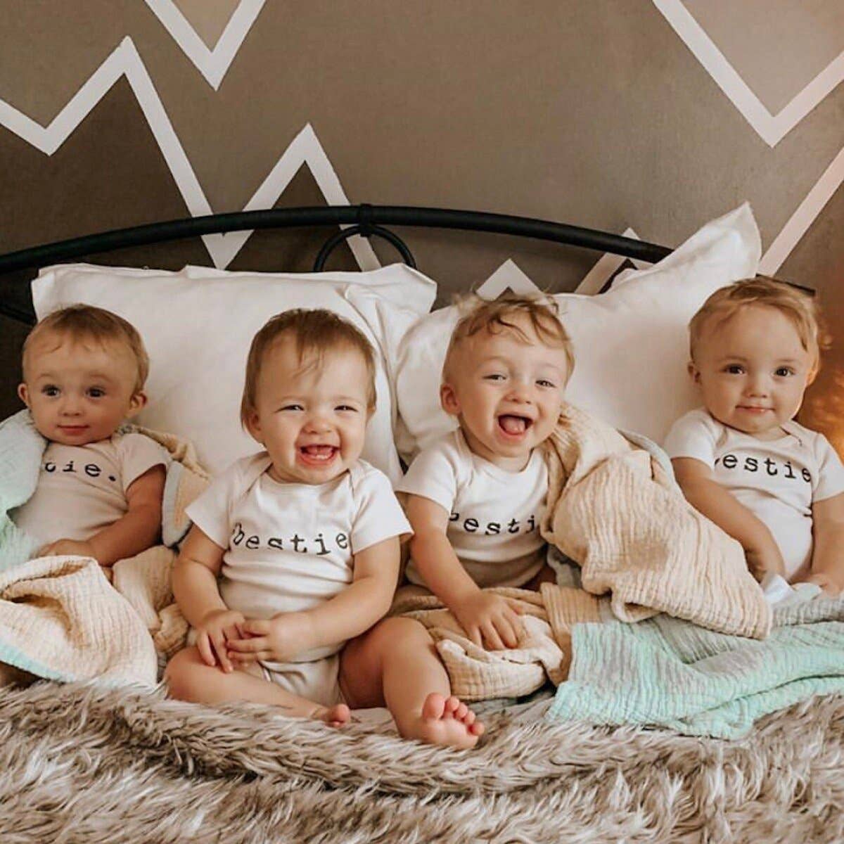 Tenth & Pine - Wholesale Bodysuit (Non-Footed) - Baby - Bestie Organic Cotton Baby Bodysuit Short Sleeve7