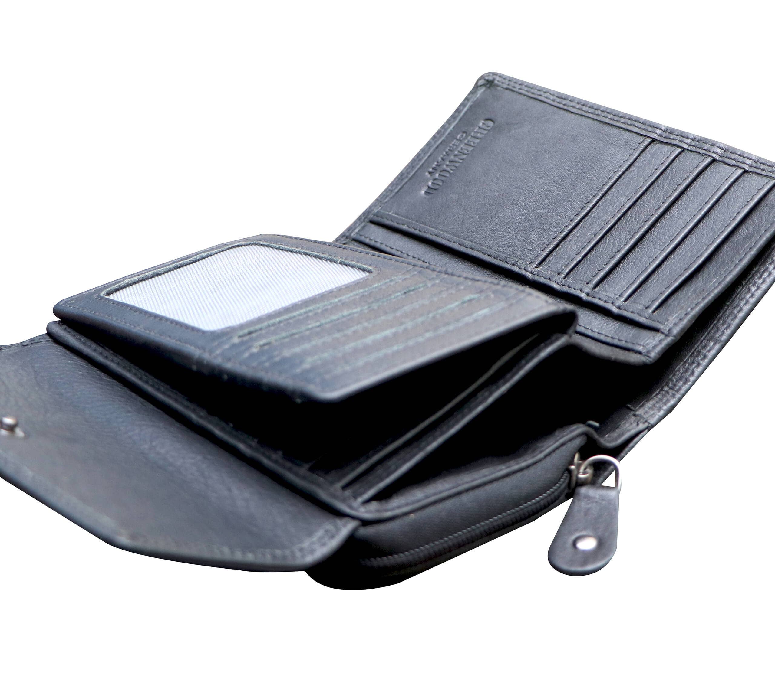 Greenwood - Vendita all'ingrosso Portafoglio - Unisex - Portafoglio Mia RFID in pelle con grande tasca portamonete19