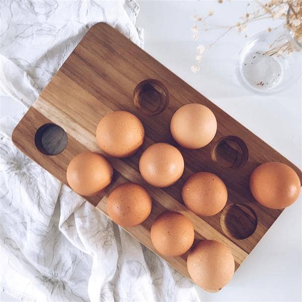 High crafty - Wholesale Egg Cup/Holder - 🥚 Dobbel Wooden Egg Holder – Handcrafted Teak (6 or 12 Eggs3