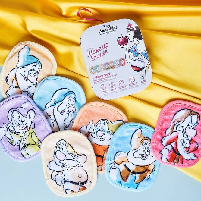 The Original MakeUp Eraser - Vendita all'ingrosso Struccanti - Set regalo per 7 giorni di Biancaneve e i sette nani © Disney 2