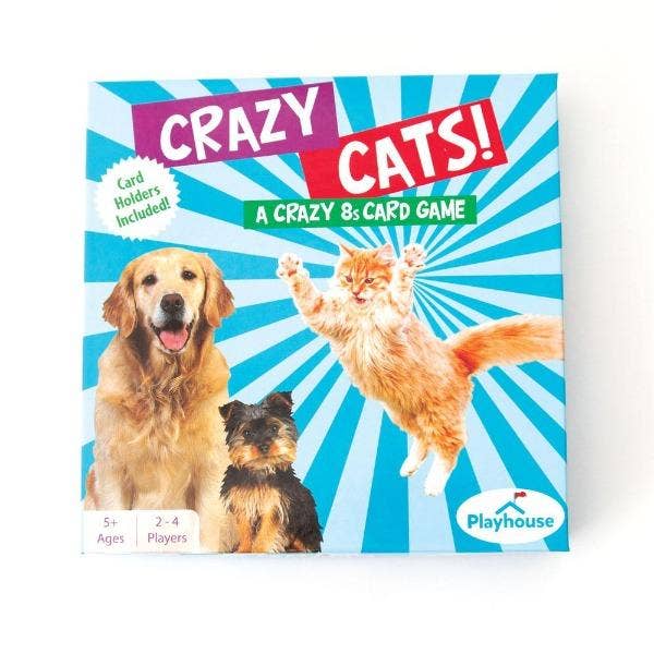 Paper House Productions - Wholesale Playing Cards - Crazy Pets Crazy 8 Playing Cards1