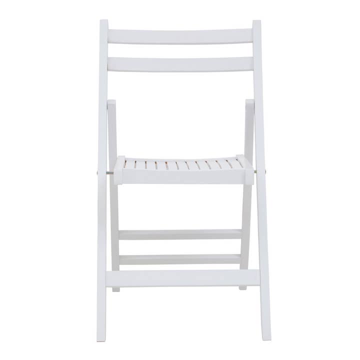Interiors by Premier – wholesale Folding chair – Beauport White Folding Chair