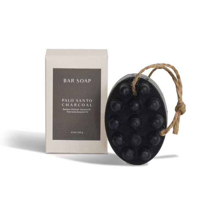 Cedar and Myrrh - Wholesale Bar Soap - Palo Santo Charcoal Bar Soap