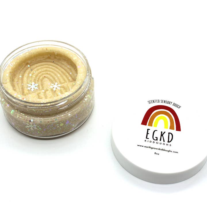 Earth Grown KidDoughs (KidDoughs by EGKD) - Wholesale Putty/slime – Child - Holiday Mini KidDough Rainbow1