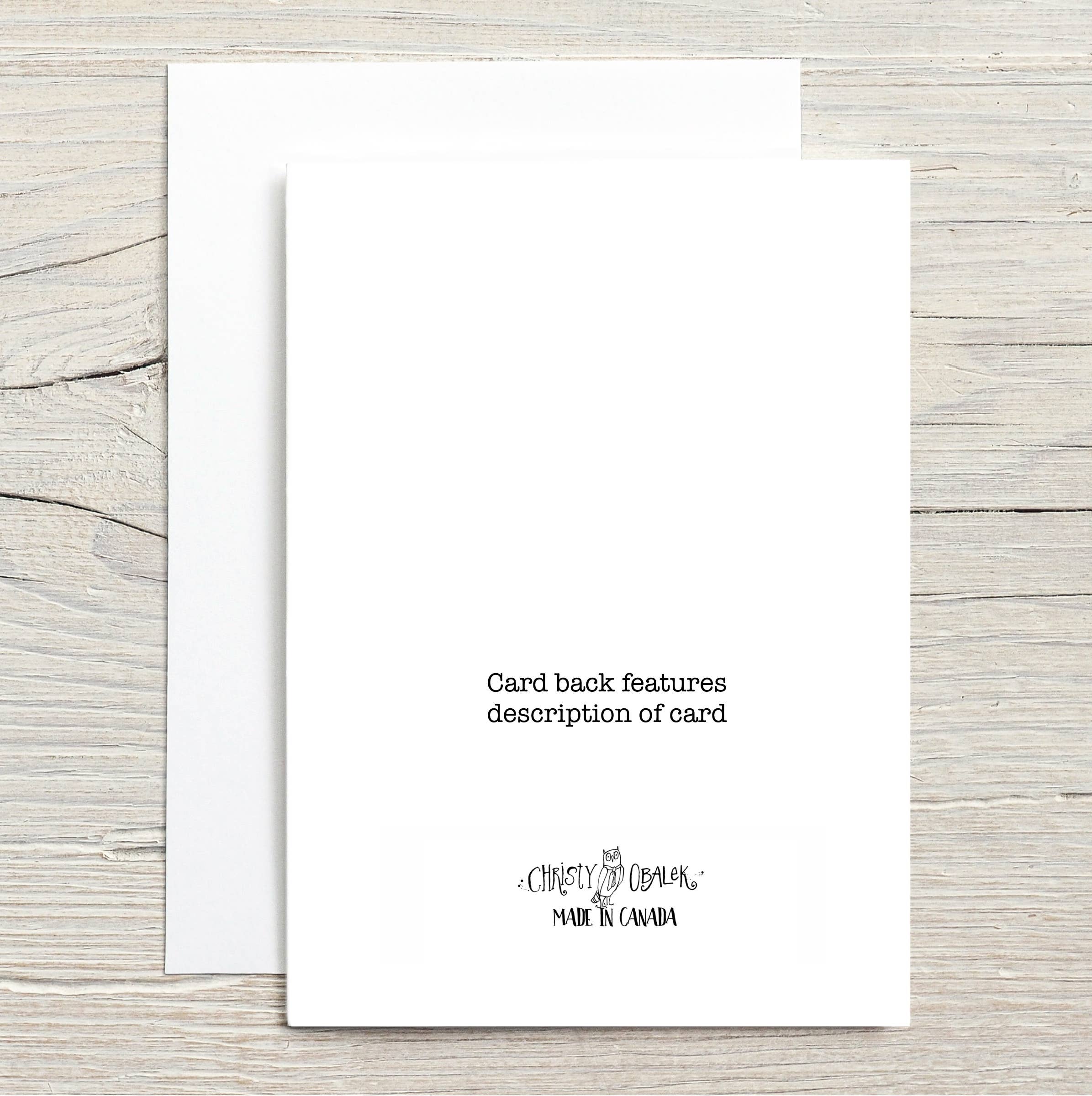 Christy Obalek Illustration - Wholesale Easter Card - Happy Easter colourful rabbit card 2