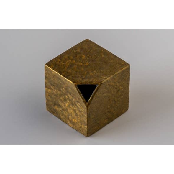 Lin Flower Vase Cube (L) for wholesale by LIN Japan