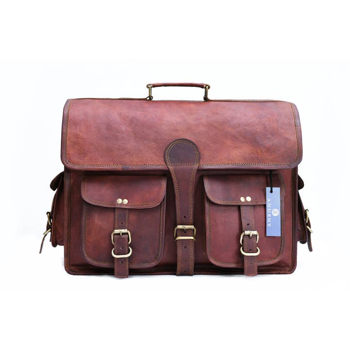 Laptop messenger aktetas schouderlaptoptas 18 x 13 inch voor wholesale door Anuent