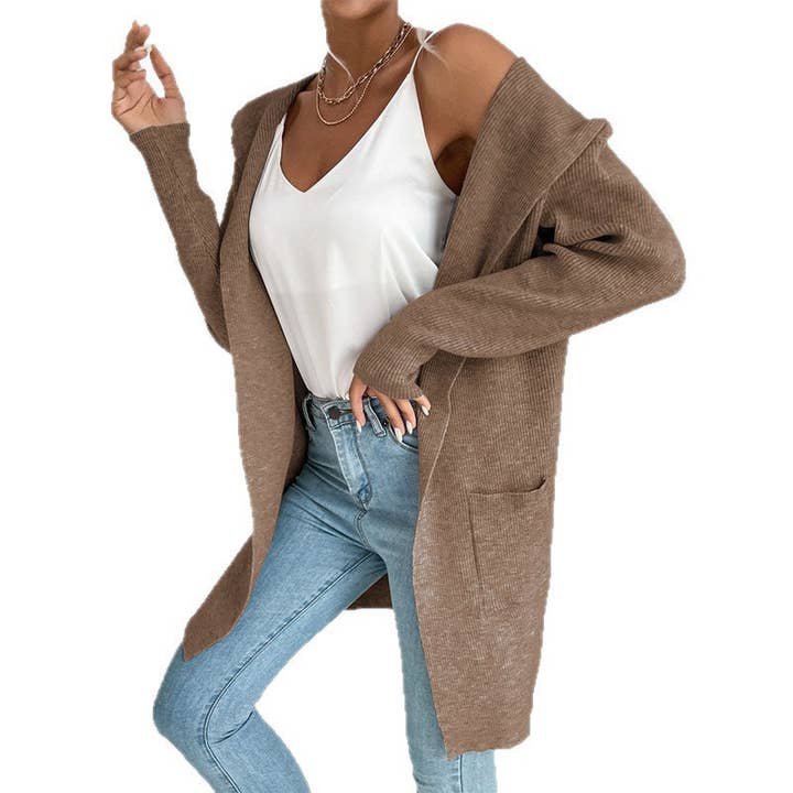 Masyal - Wholesale Cardigan - Women's - Autumn Knitted Casual Women's Cardigan Sweater Jacket7