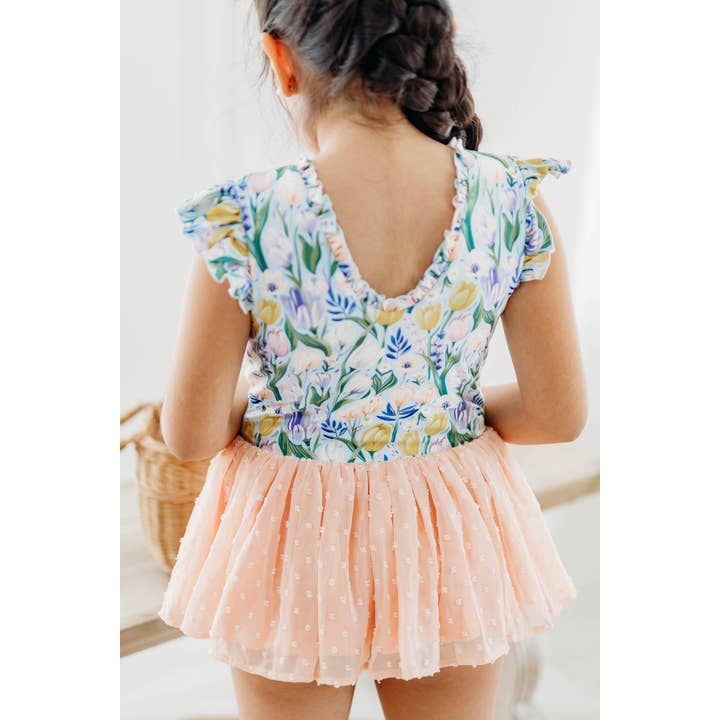 Cheeky Plum – Großhandel Gymnastikanzug – Kinder – Farrah Leotard - Funkelnde Tulpen4