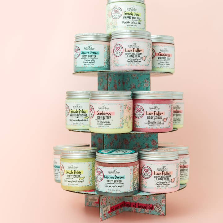 Bella & Bear - Wholesale Body Scrub/Exfoliant - 6.7oz Beach Baby Body Scrub | Body Wash | Moisturizer