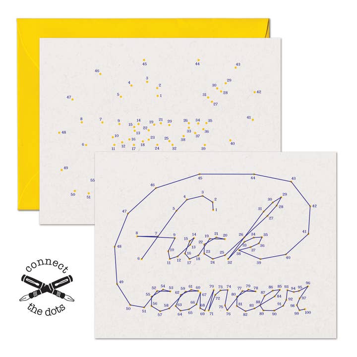 Connect the Dots - Fuck Cancer Unterstützungskarte für den Großhandel von Warren Tales