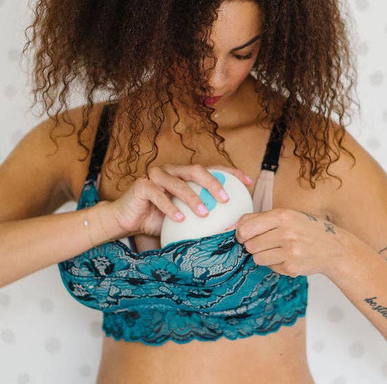 The Dairy Fairy - Wholesale Nursing Bra - Maternity - Ayla Luxury Lace Nursing + Handsfree Pumping Bra7