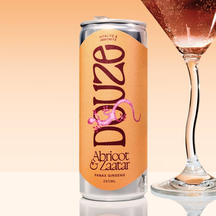 Sparkling 0% Apricot & Zaatar - Can 25cl for wholesale by Douze