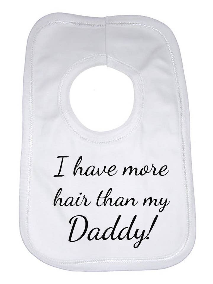 Eu tenho mais cabelo do que meu papá Baby Baby Baby por atacado de Little Ratbag