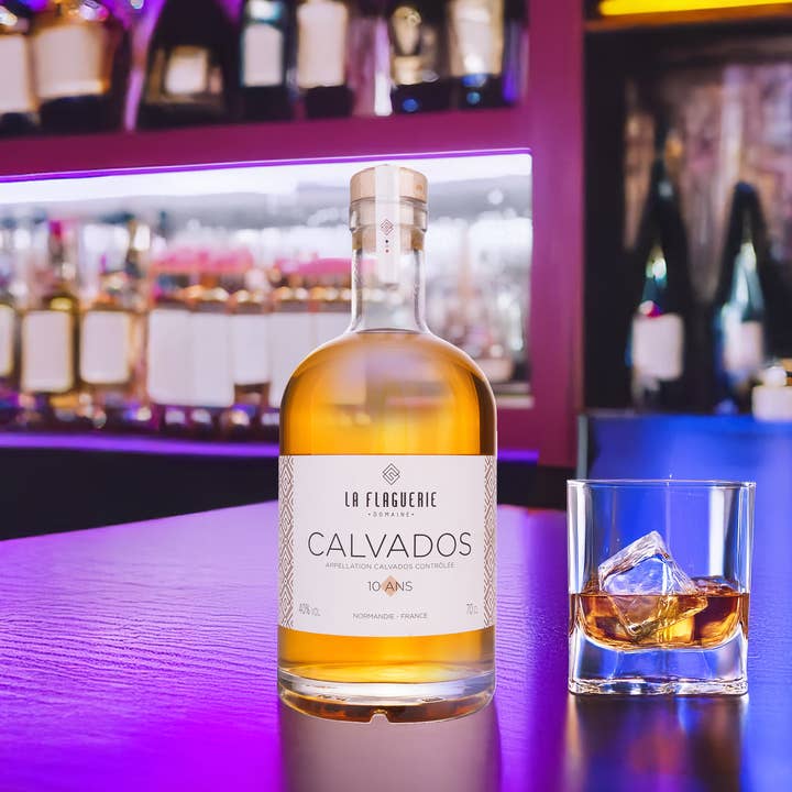 CALVADOS 10 ANOS 70CL - DOMAINE FLAGUERIE por atacado de Domaine de la Flaguerie