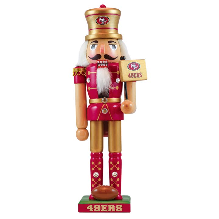 San Francisco 49ers - Collectible Nutcracker for wholesale by Masterpieces Puzzles