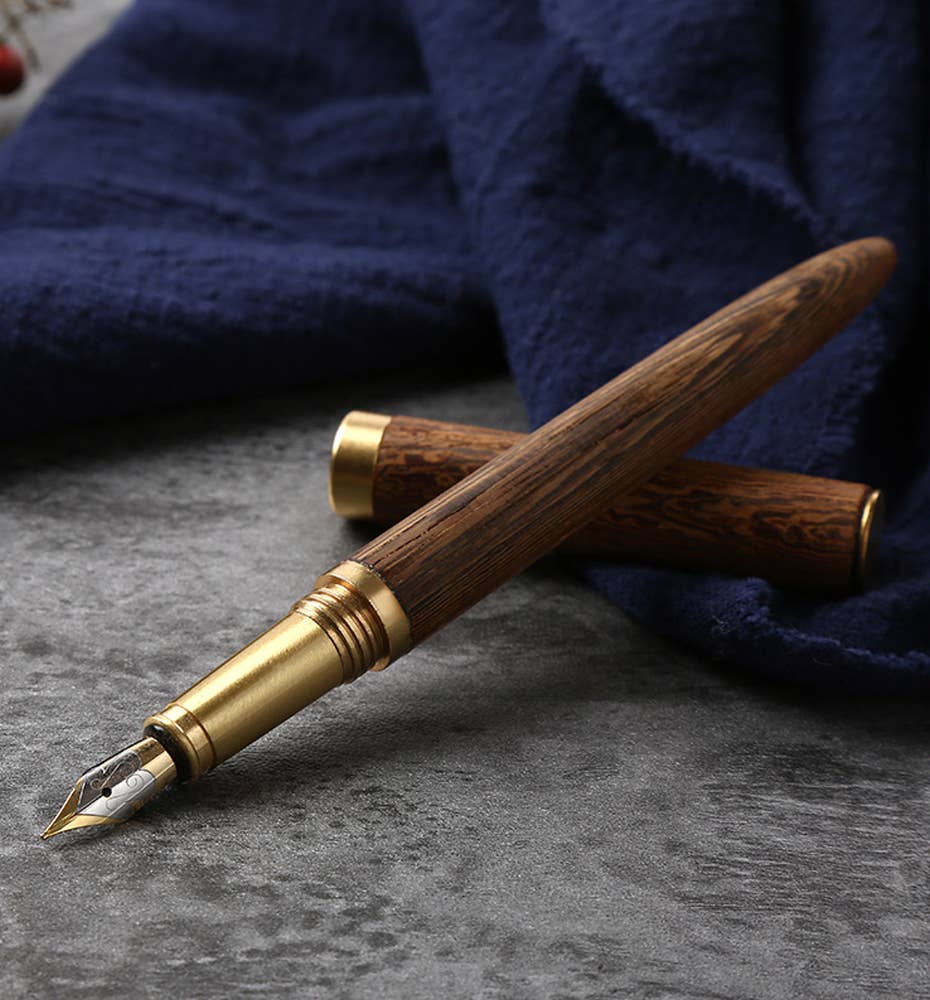 Wood Fountain Pens - Vente Stylos - Stylo plume artisanal en bois | The Hemmingway8