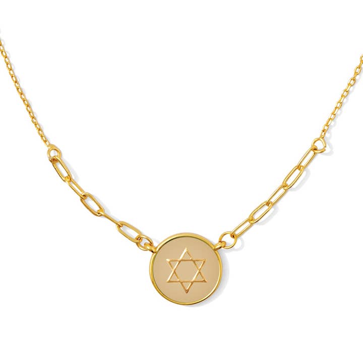 SALE - Delicate Star Of David Necklace for wholesale by Splendid Iris