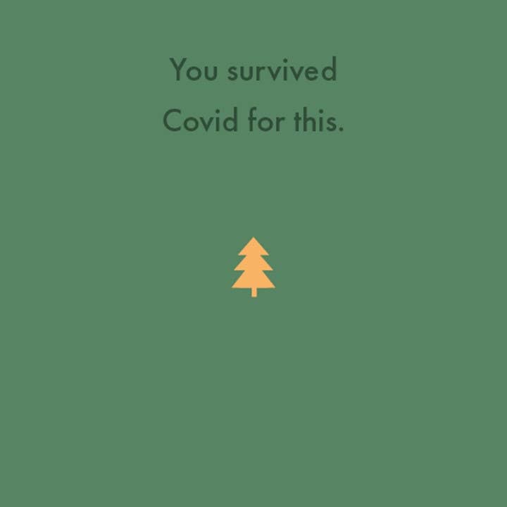 Christmas: You survived Covid for this. for wholesale by Deadpan