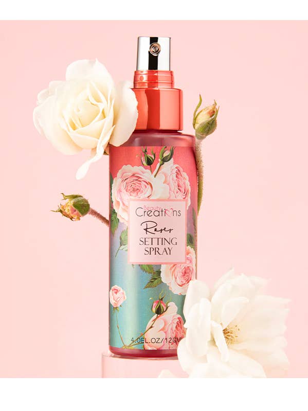 Beauty Creations SPN02 Rose Setting Spray - 12pc for wholesale by PINEAPPLE Beauty