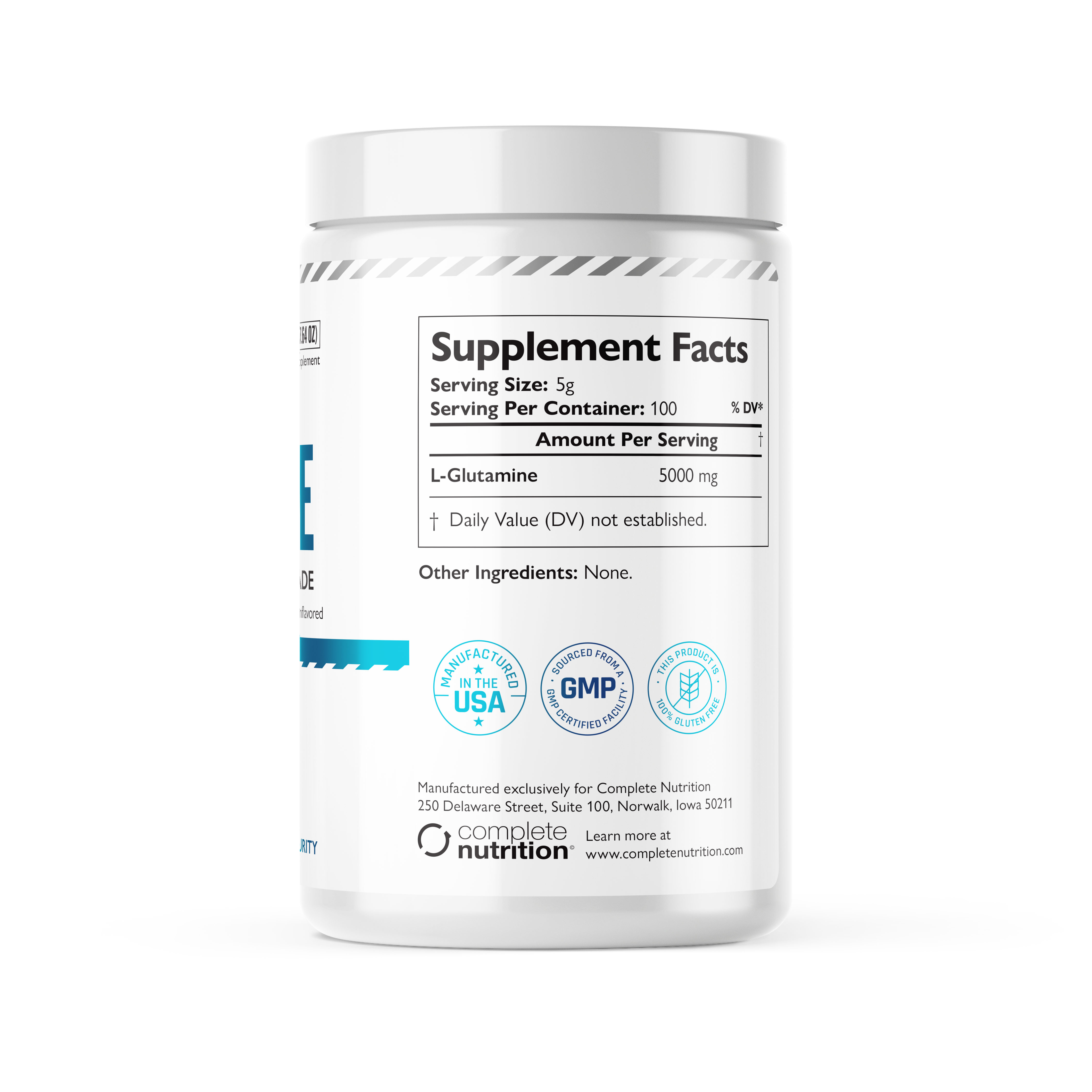 Complete Nutrition - Wholesale Oral Supplement/Vitamin - Glutamine by Legal Limit Labs1