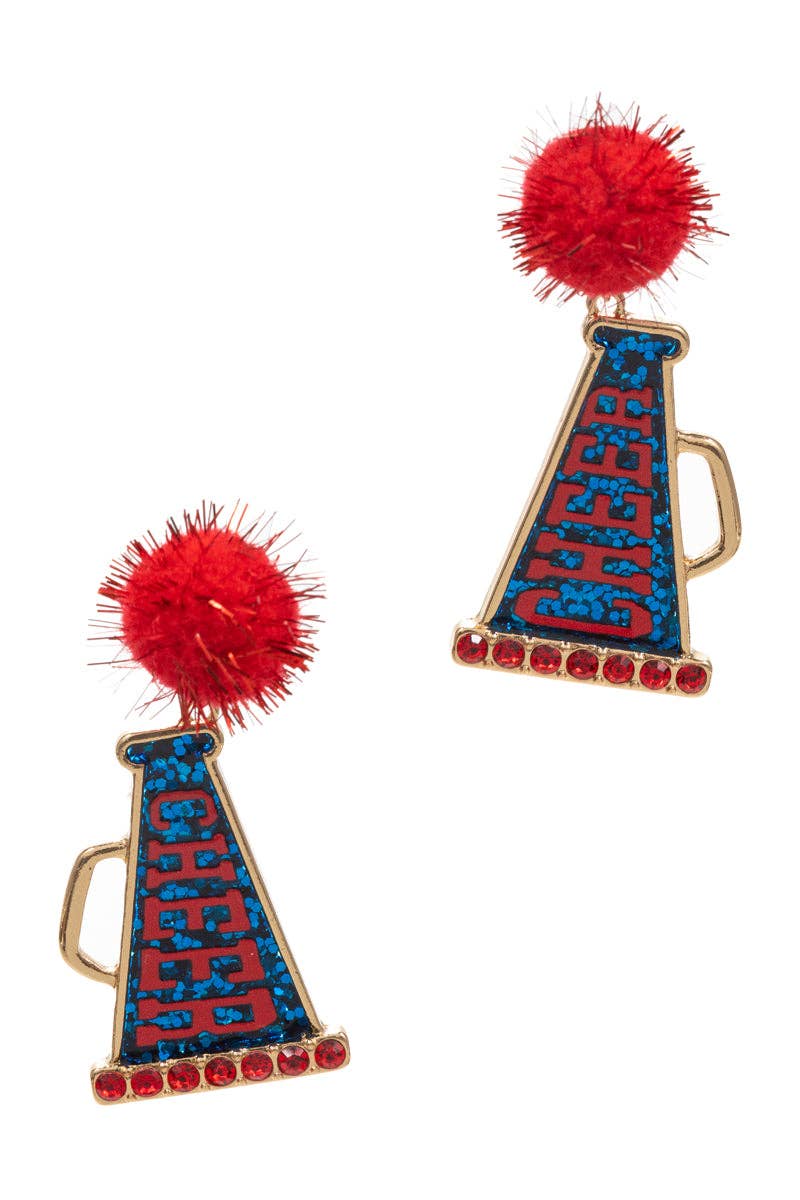 Designature New York – Großhandel Ohrstecker – Spieltag Jubel Megafon Acryl Ohrstecker8