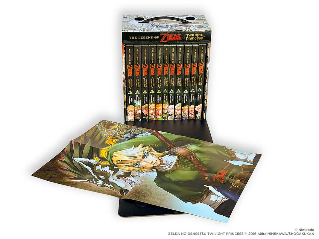 Simon & Schuster - Wholesale Manga - Legend of Zelda: Twilight Princess Complete Box Set by Akira  Himekawa4