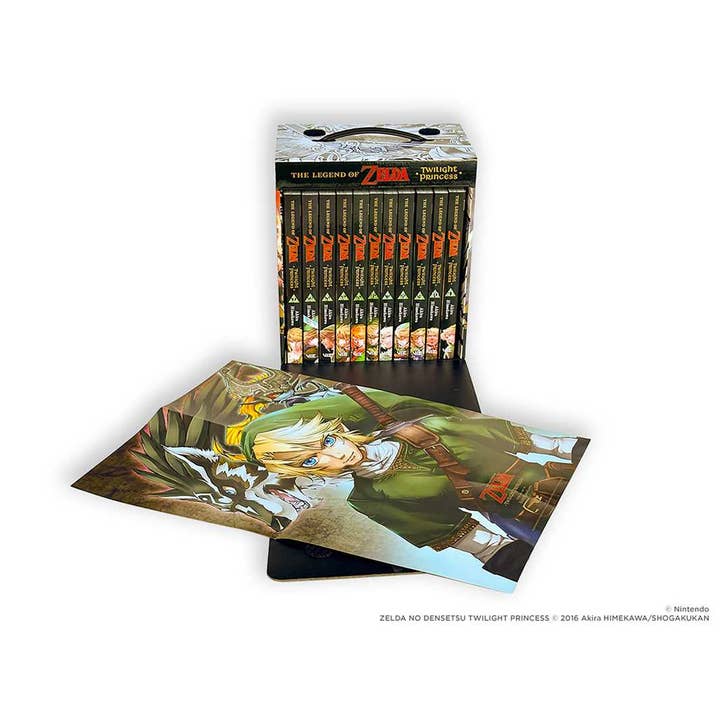 Simon & Schuster - Wholesale Manga - Legend of Zelda: Twilight Princess Complete Box Set by Akira Himekawa4