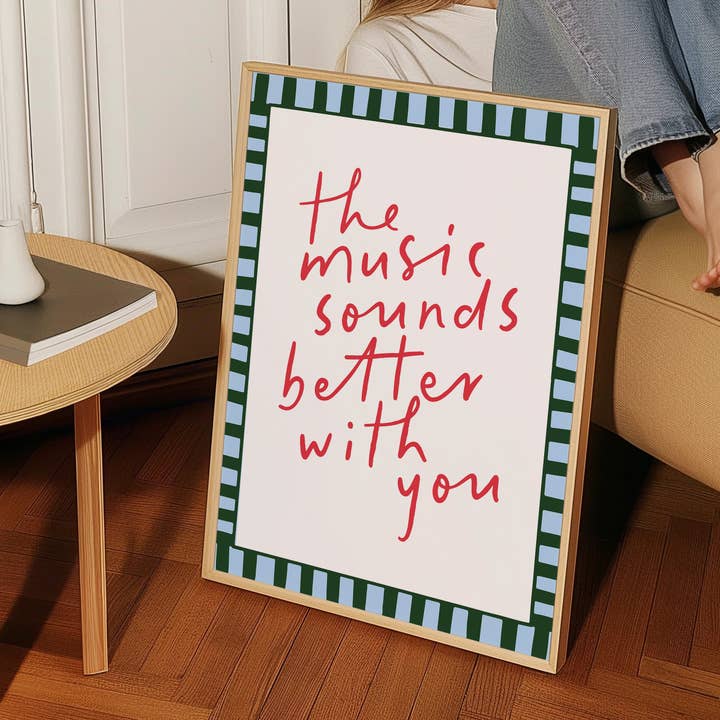 Seven Icons Store - Wholesale Poster - The Music Sounds Better With You, Stardust Poster