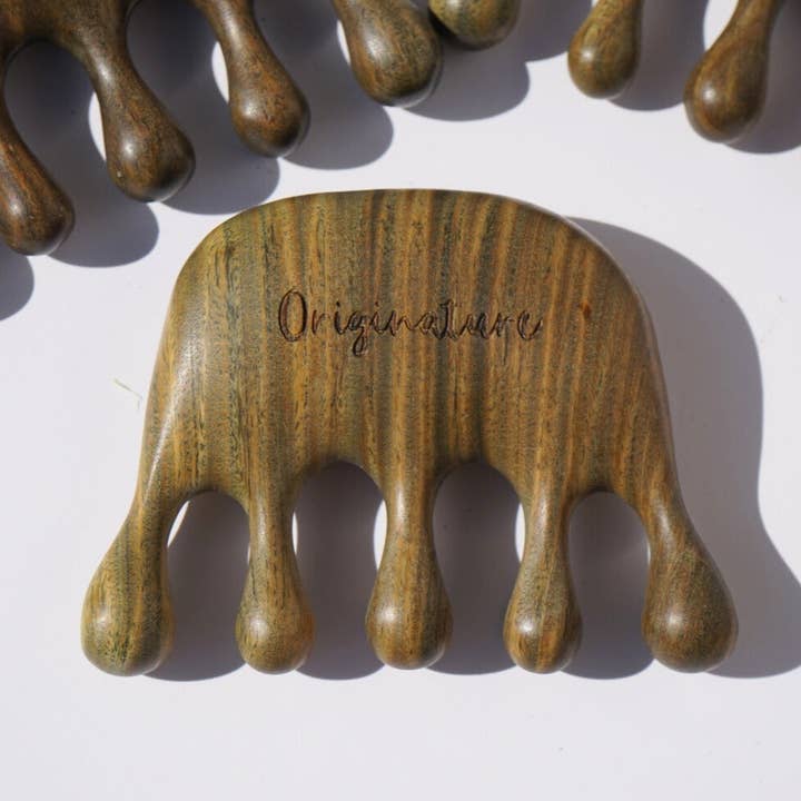 Originature - Wholesale Hair Brush/Comb - Natural Stimulating Scalp Comb for Gua Sha1